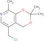 5-(Chloromethyl)-2,2,8-trimethyl-2H,4H-[1,3]dioxino[4,5-c]pyridine hydrochloride