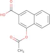 4-Acetoxy-2-naphthoic acid