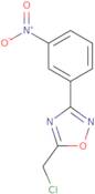 5-(Chloromethyl)-3-(3-nitrophenyl)-1,2,4-oxadiazole