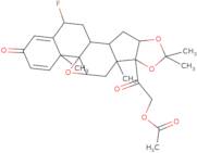 (6Alpha,9Beta,11Beta,16Alpha)-21-(Acetyloxy)-9,11-epoxy-6-fluoro-16,17-[(1-methylethylidene)bis(oxy)]pregna-1,4-diene-3,20-dione