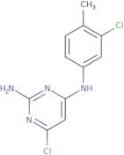 N-(2-Amino-6-chloro-4-pyrimidinyl)-N-(3-chloro-4-methylphenyl)amine