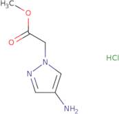 methyl 2-(4-amino-1H-pyrazol-1-yl)acetate hydrochloride