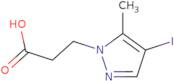 3-(4-Iodo-5-methyl-1H-pyrazol-1-yl)propanoic acid