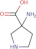 (3R)-3-Aminopyrrolidine-3-carboxylic acid