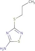 3-(Propylsulfanyl)-1,2,4-thiadiazol-5-amine