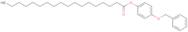 4-(benzyloxy)phenyl octadecanoate