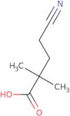 4-Cyano-2,2-dimethylbutanoic acid