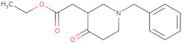 (1-Benzyl-4-oxo-piperidin-3-yl)-acetic acid ethyl ester