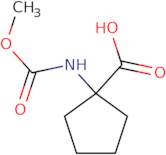 1-[(Methoxycarbonyl)amino]cyclopentane-1-carboxylic acid