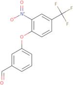 3-[2-Nitro-4-(trifluoromethyl)phenoxy]benzaldehyde