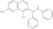 2-Methyl-7-[phenyl(phenylamino)methyl]-8-quinolinol
