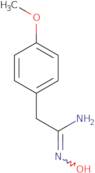 N'-Hydroxy-2-(4-methoxyphenyl)ethanimidamide