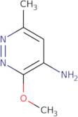 3-Methoxy-6-methylpyridazin-4-amine