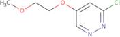 3-chloro-5-(2-methoxyethoxy)pyridazine