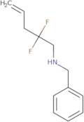 Benzyl-(2,2-difluoro-pent-4-enyl)-amine