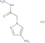 2-(4-Amino-1H-pyrazol-1-yl)acetohydrazide hydrochloride