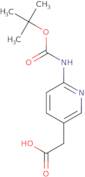 2-(6-{[(tert-Butoxy)carbonyl]amino}pyridin-3-yl)acetic acid