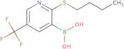 (2-(Butylthio)-5-(trifluoromethyl)-pyridin-3-yl)boronic acid