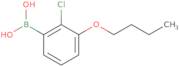 3-Butoxy-2-chlorophenylboronic acid