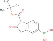 1-Boc-oxindole-5-boronic acid