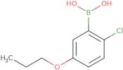 2-Chloro-5-propoxyphenylboronic acid