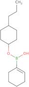(trans-4'-Propyl-[1,1'-bi(cyclohexan)]-1-en-2-yl)boronic acid