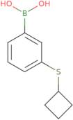 3-(Cyclobutylthio)phenylboronic acid