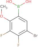 5-Bromo-3,4-difluoro-2-methoxyphenylboronic acid