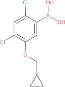 2,4-Dichloro-5-(cyclopropylmethoxy)phenylboronic acid