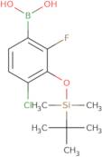 3-(t-Butyldimethylsilyloxy)-4-chloro-2-fluorophenylboronic acid