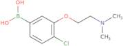 4-Chloro-3-(2-dimethylaminoethoxy)phenylboronic acid