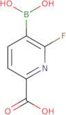 6-Carboxy-2-fluoropyridine-3-boronic acid