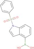 1-Benzenesulfonyl-1h-indole-4-boronic acid