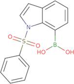 1-Benzenesulfonyl-1h-indole-7-boronic Acid