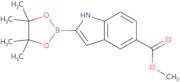5-Methoxycarbonylindole-2-boronic acid pinacol ester