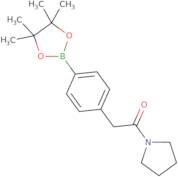 4-(Pyrrolidinocarbonylmethyl)phenylboronic acid pinacol ester