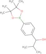 2-Methyl-1-(4-(4,4,5,5-tetramethyl-1,3,2-dioxaborolan-2-yl)phenyl)propan-1-ol