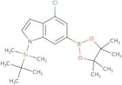 1-(t-Butyldimethylsilyl)-4-chloroindole-6-boronic acid pinacol ester