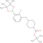 3-(N-Boc-piperidinomethyl)-2-fluorophenylboronic acid pinacol ester