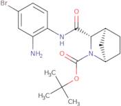 (1R,3S,4S)-tert-butyl 3-((2-amino-4-bromophenyl)carbamoyl)-2-azabicyclo[2.2.1]heptane-2-carboxylate