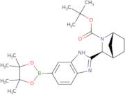 (1R,3S,4S)-3-[6-(4,4,5,5-Tetramethyl-1,3,2-dioxaborolan-2-yl)-1H-benzimidazol-2-yl]-2-azabicyclo[2.2.1]heptane-2-carboxylic acid 1,1 -dimethylethyl ester