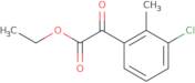 Ethyl 2-(3-chloro-2-methylphenyl)-2-oxoacetate