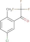 1-(5-Chloro-2-methylphenyl)-2,2,2-trifluoroethan-1-one