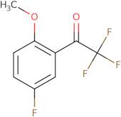2,2,2-Trifluoro-1-(5-fluoro-2-methoxyphenyl)ethanone