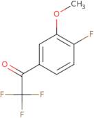 2,2,2-Trifluoro-1-(4-fluoro-3-methoxyphenyl)ethan-1-one