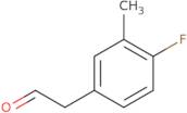 2-(4-Fluoro-3-methylphenyl)acetaldehyde