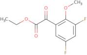 (3,5-Difluoro-2-methoxyphenyl)oxo-acetic acid ethyl ester