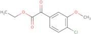 Ethyl 2-(4-chloro-3-methoxyphenyl)-2-oxoacetate