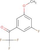 2,2,2-Trifluoro-1-(3-fluoro-5-methoxyphenyl)ethanone