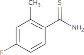 4-Fluoro-2-methylbenzene-1-carbothioamide